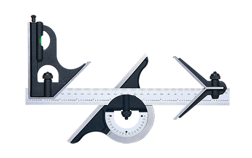 Combination Square Set (Open Type Protractor)