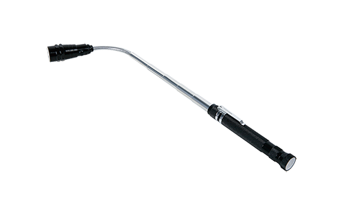 Telescoping Magnetic Pick-Up And Flashlight