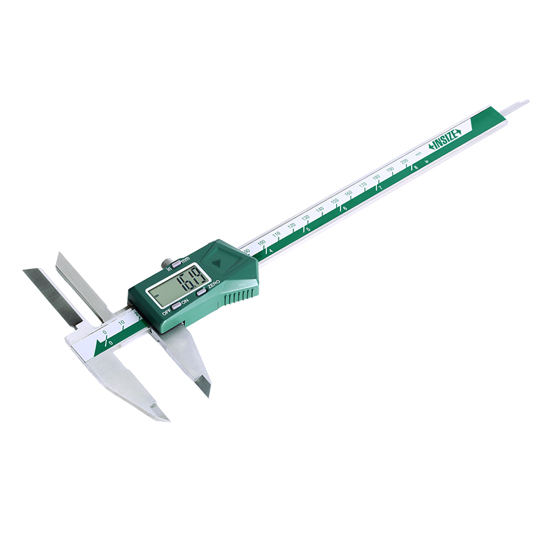 Digital Calipers With Long Upper Jaws