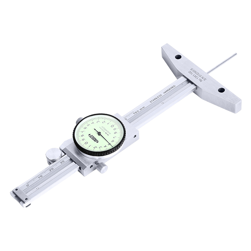 Dial Depth Gauges With Round Bar