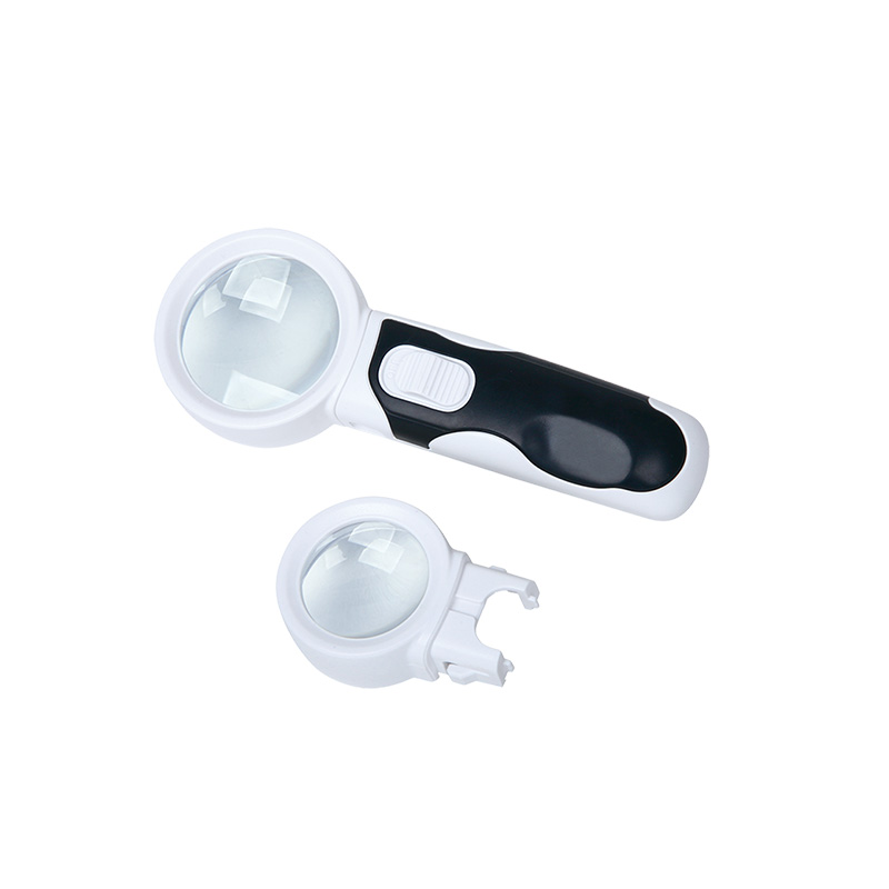 Magnifier With Two Lenses
