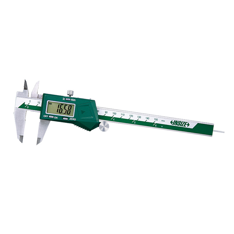 Digital Calipers With Round Depth Bar