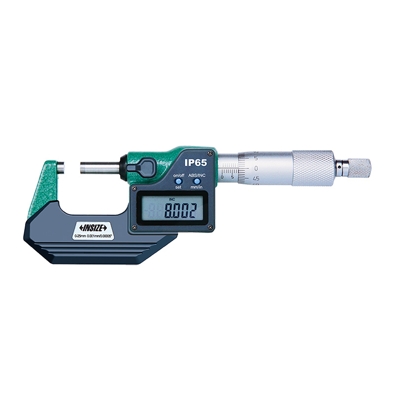 Waterproof Digital Outside Micrometers (Without Data Output)